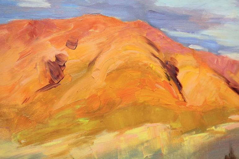 Original Figurative Landscape Painting by Serhii Cherniakovskyi