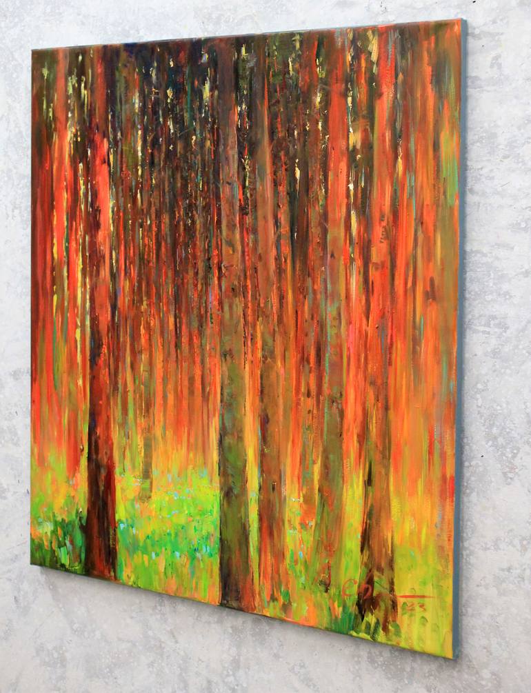 Original Contemporary Landscape Painting by Serhii Cherniakovskyi