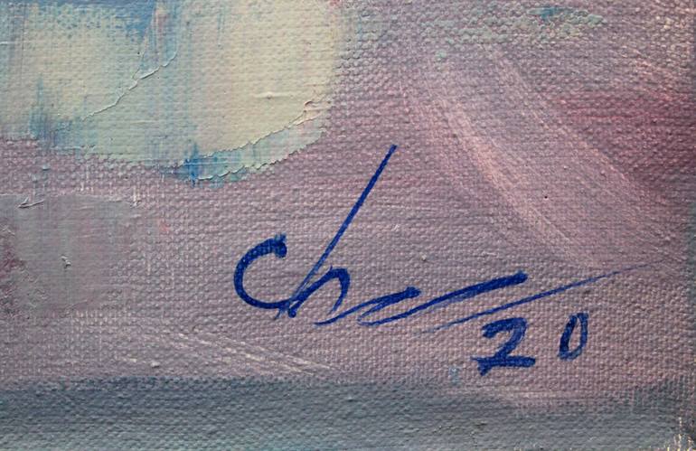 Original Contemporary Landscape Painting by Serhii Cherniakovskyi