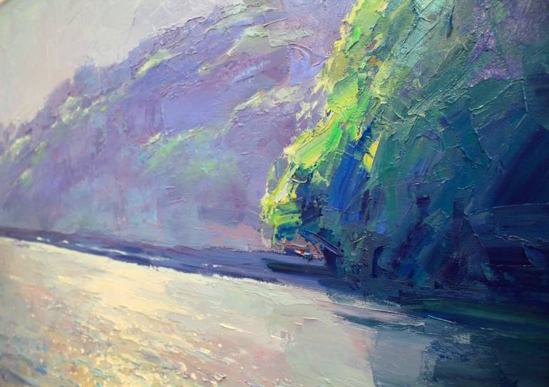 Original Contemporary Landscape Painting by Serhii Cherniakovskyi
