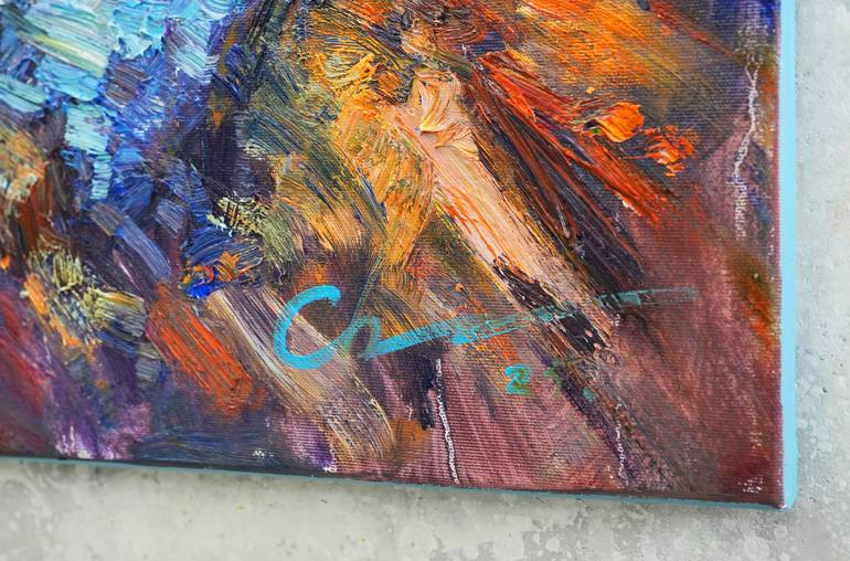 Original Contemporary Landscape Painting by Serhii Cherniakovskyi