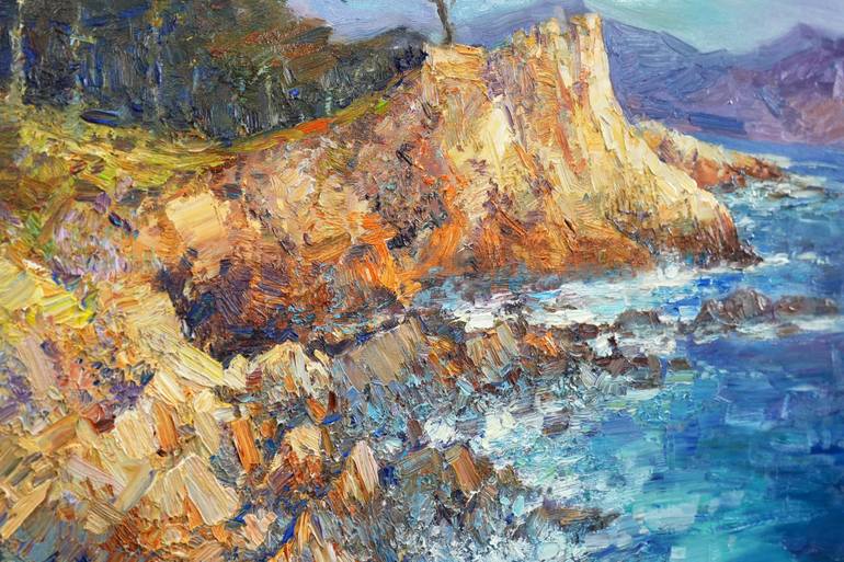 Original Contemporary Landscape Painting by Serhii Cherniakovskyi