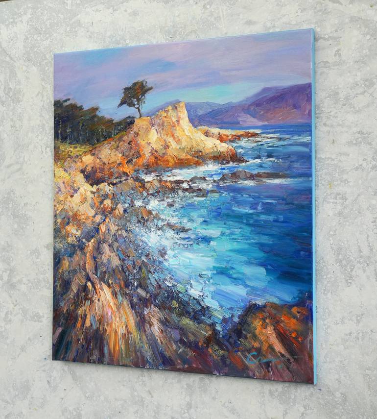 Original Contemporary Landscape Painting by Serhii Cherniakovskyi