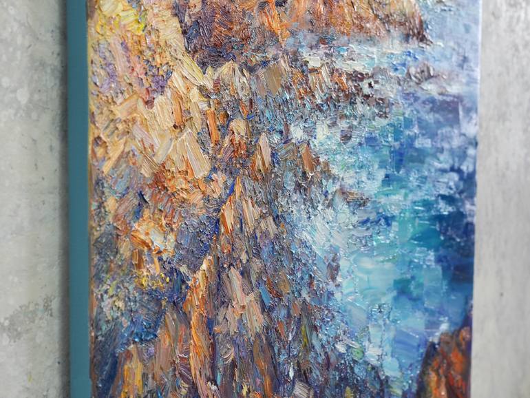Original Contemporary Landscape Painting by Serhii Cherniakovskyi