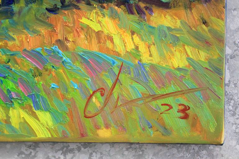 Original Expressionism Seascape Painting by Serhii Cherniakovskyi