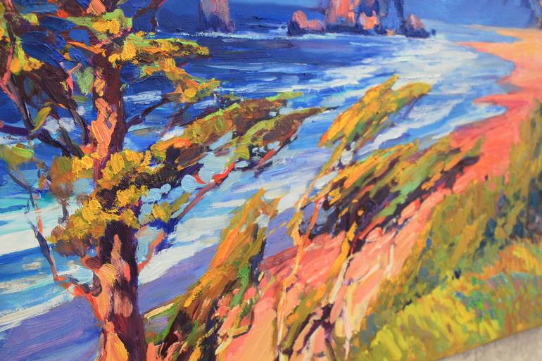 Original Expressionism Seascape Painting by Serhii Cherniakovskyi