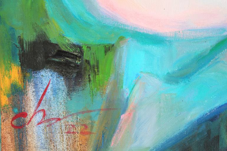 Original Abstract Expressionism Nude Painting by Serhii Cherniakovskyi