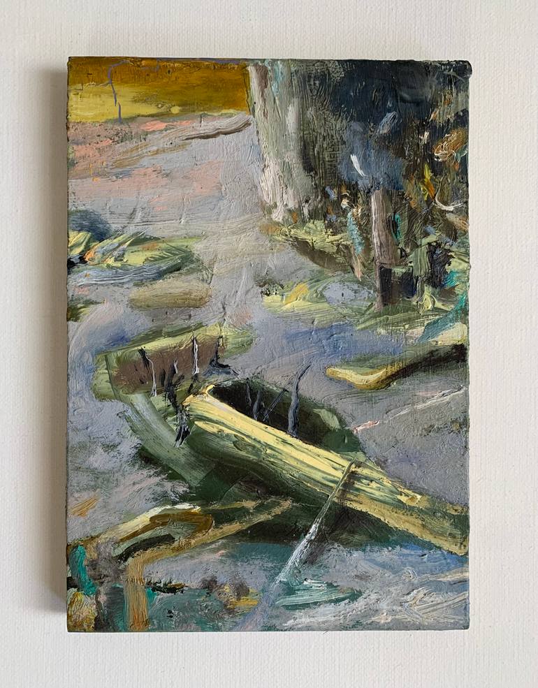 Substrate Painting by Todor Tamás Saatchi Art