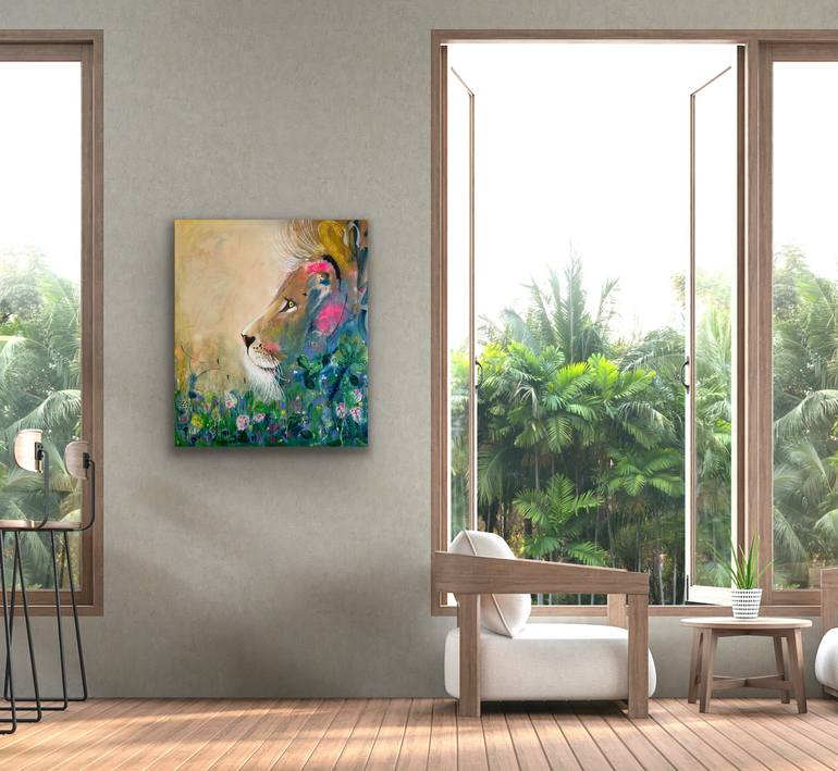 Original Contemporary Animal Painting by Mariana Ablum