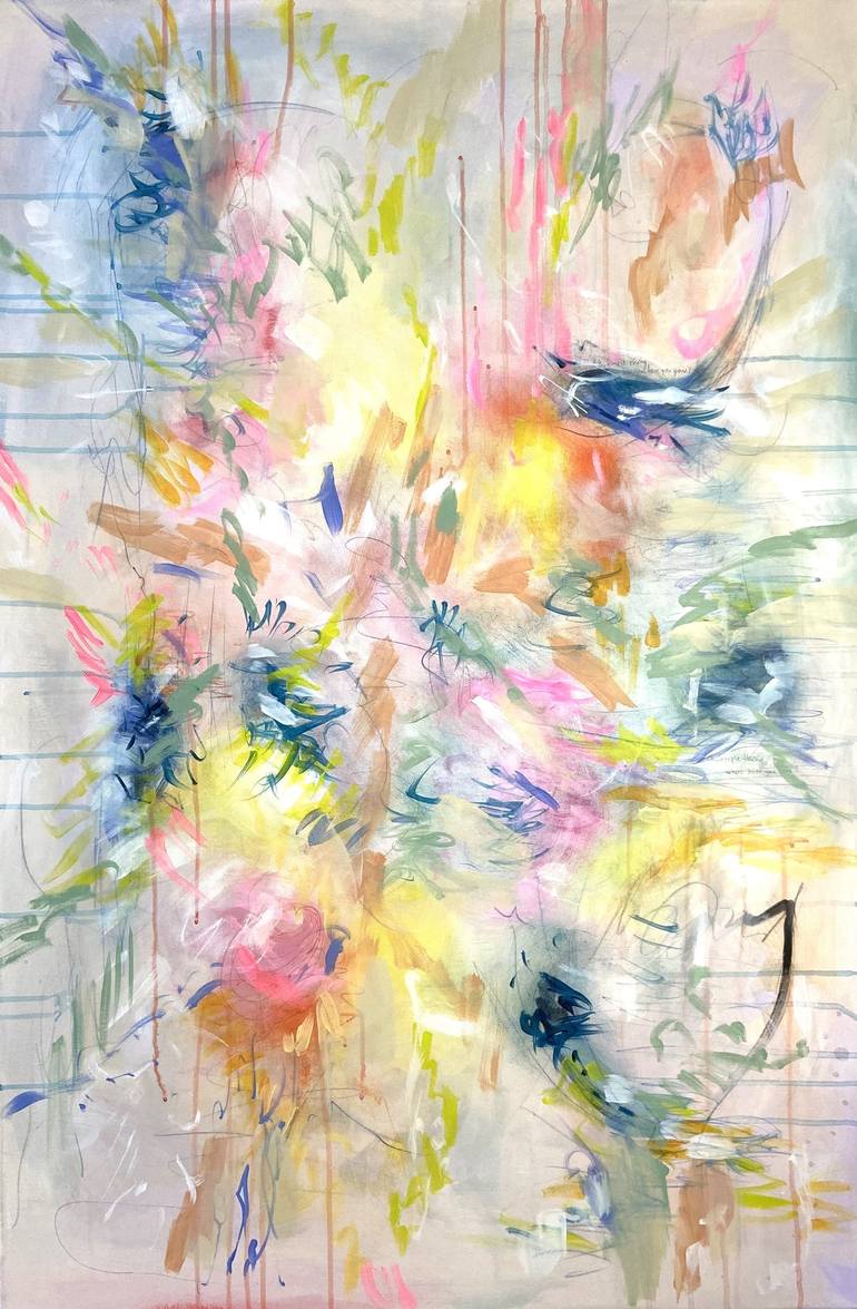 Original Abstract Painting by Mariana Ablum