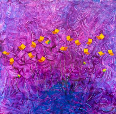 Original Color Field Painting Abstract Painting by Lennon Michalski