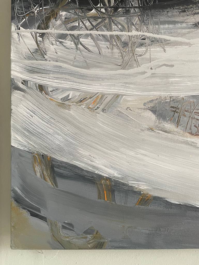 Original Contemporary Abstract Painting by Iris Bieschin
