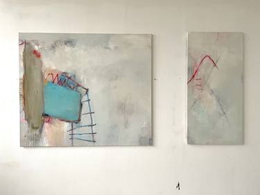 Original Contemporary Abstract Paintings by Iris Bieschin