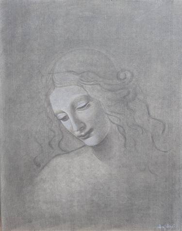 Girls Head by Leonardo Da Vinci (Copy) thumb