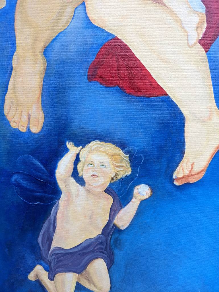 Original Figurative Other Painting by Ksenia Hajdari