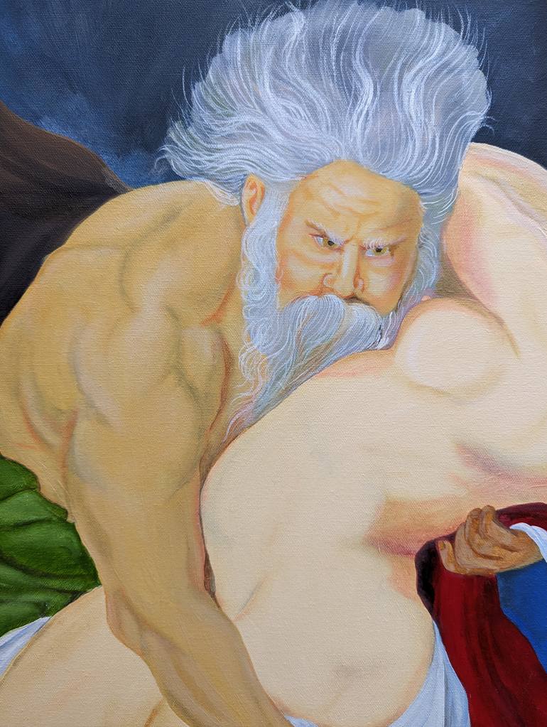 Original Figurative Other Painting by Ksenia Hajdari