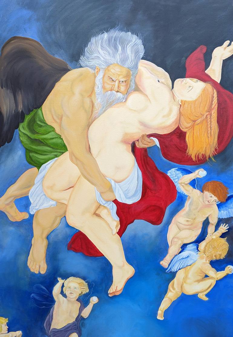 Original Figurative Other Painting by Ksenia Hajdari