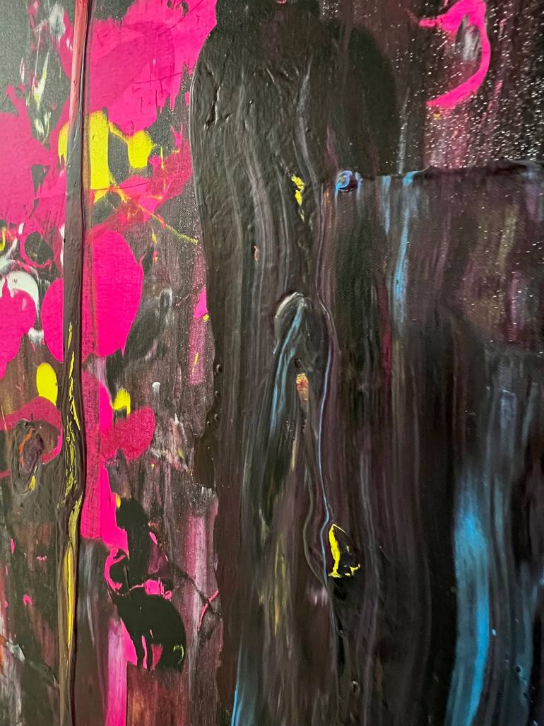 Original Abstract Painting by Inson Wood