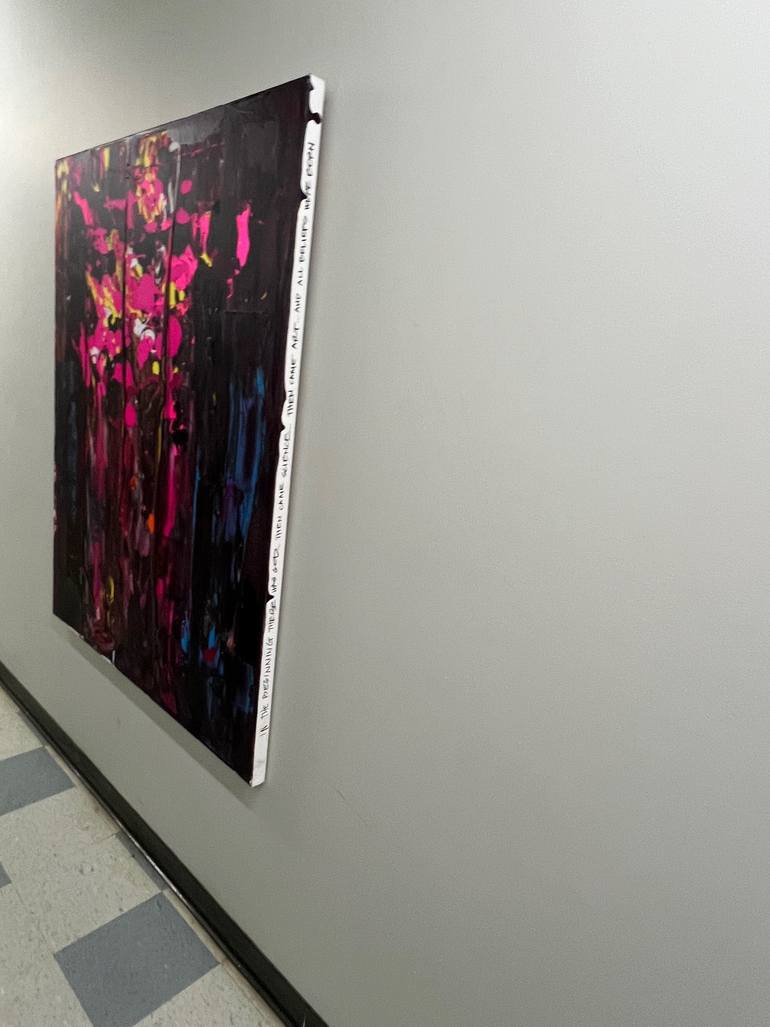 Original Abstract Painting by Inson Wood