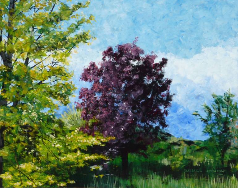 Original  Painting by russell johnson