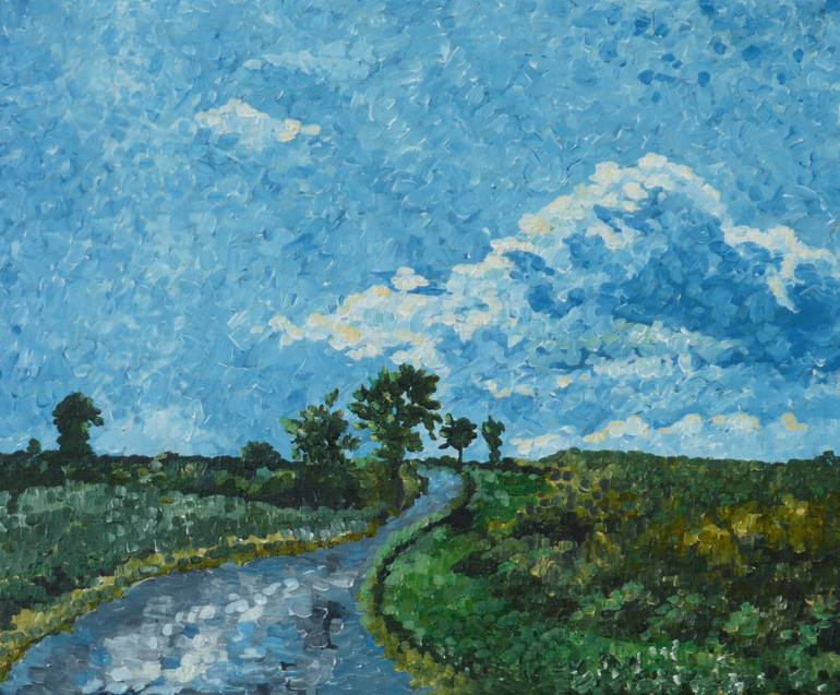 Original  Painting by russell johnson