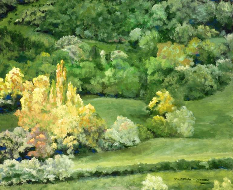 Original  Painting by russell johnson