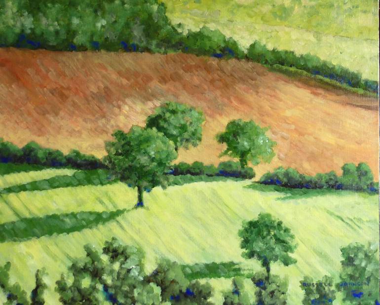 Original  Painting by russell johnson