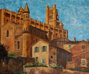 Original Architecture Paintings by Russell Johnson