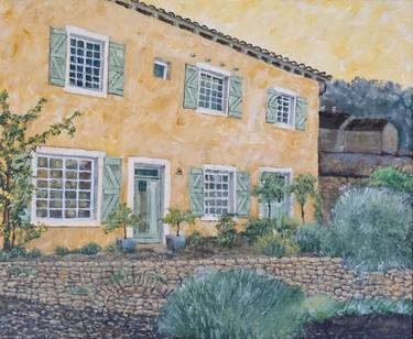 Original Impressionism Architecture Paintings by Russell Johnson