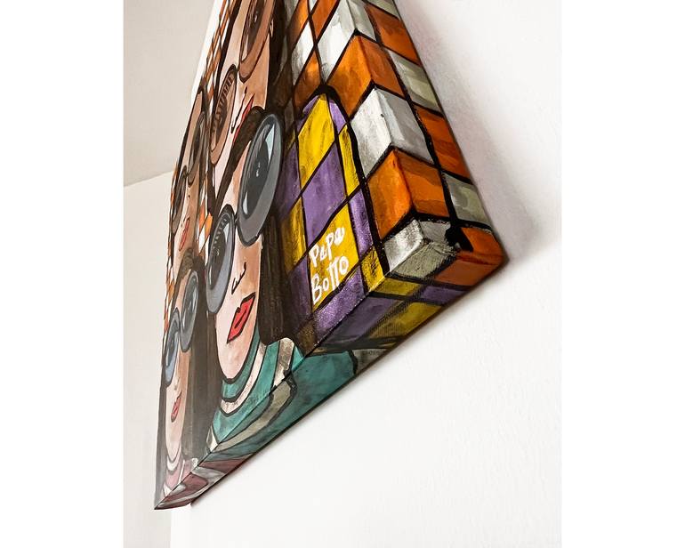 Original Contemporary People Painting by Jose Botto