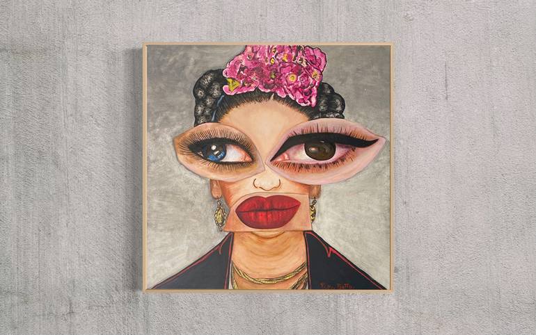 Original Art Deco Pop Culture/Celebrity Painting by Jose Botto