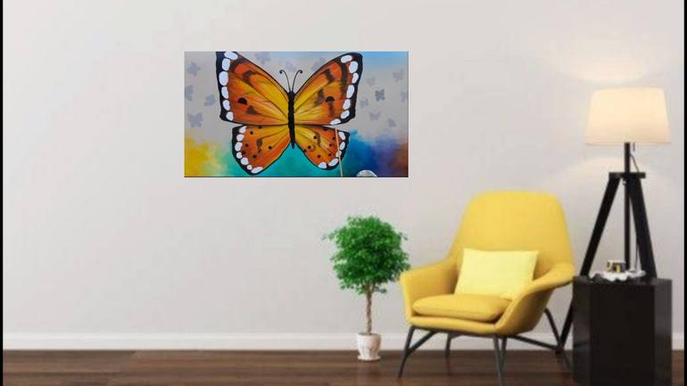 Original Abstract Painting by Faheem Nadeem Art