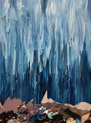 Original Abstract Landscape Paintings by Natalie Gamble
