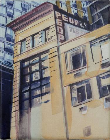 Original Expressionism Architecture Paintings by Nash Hogan