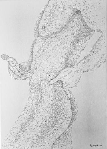Print of Body Drawings by Slawomir Jaczynski