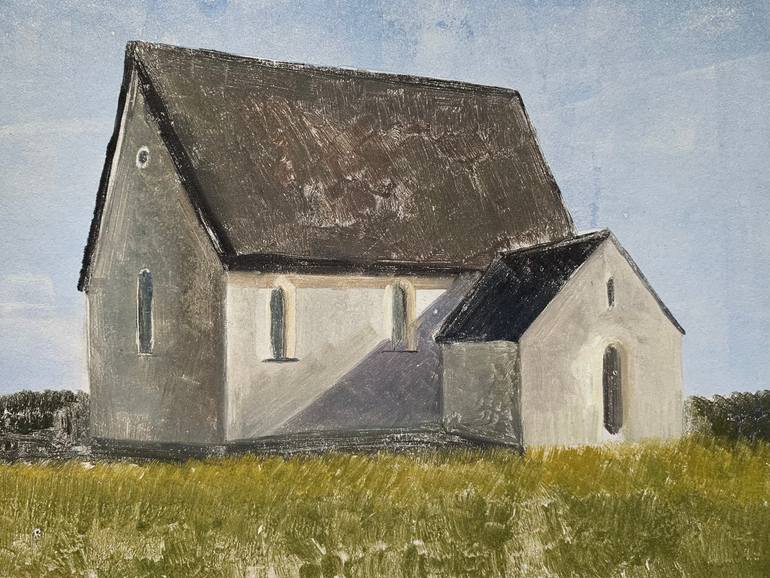 Original Figurative Landscape Printmaking by Maria Stadnik