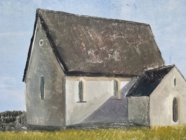 Original Figurative Landscape Printmaking by Maria Stadnik
