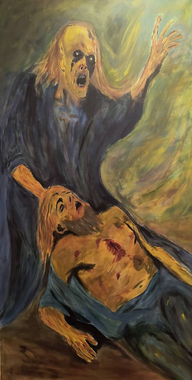 Print of Expressionism Classical Mythology Paintings by Adam Kollanyi