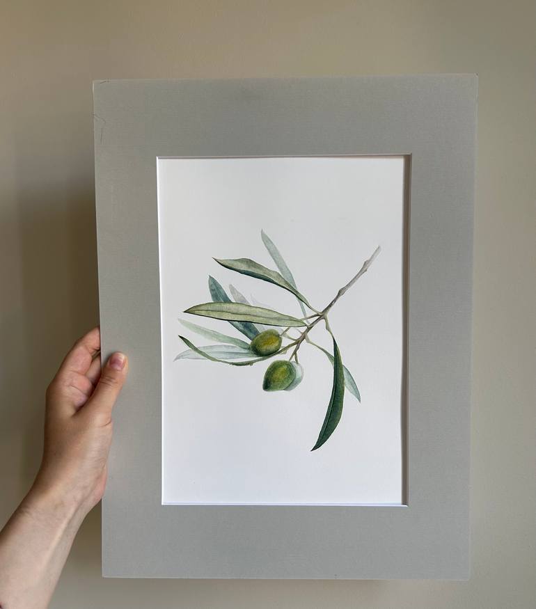 Original Illustration Botanic Painting by Julia Gorislavska