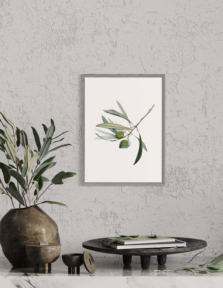 Original Botanic Painting by Julia Gorislavska