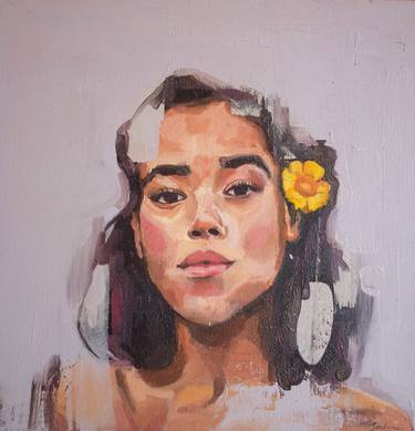 Original Fine Art Portrait Paintings by Joel David