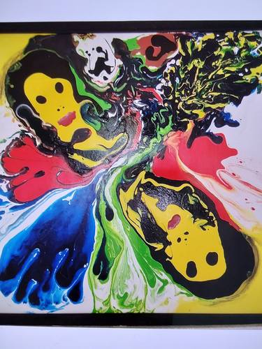 Print of Abstract Expressionism Abstract Paintings by sartika Mohomad