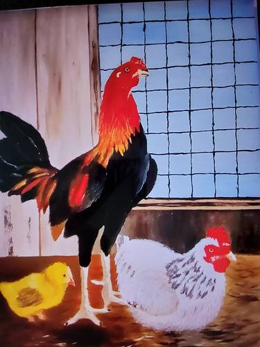 Original Expressionism Animal Paintings by sartika Mohomad