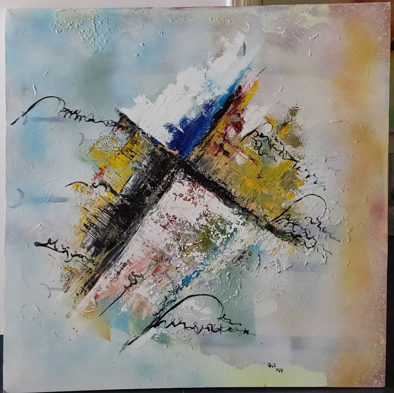 Print of Abstract Expressionism Abstract Paintings by Sartika Mohomad
