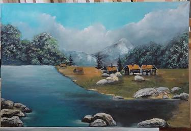 Original Landscape Paintings by sartika Mohomad