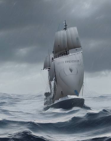 Print of Boat Digital by Christopher Jones