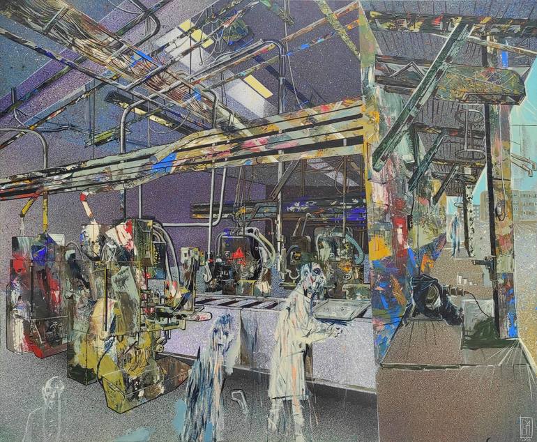 Raw material Painting by Mátyás Zsolt Sárosi Saatchi Art