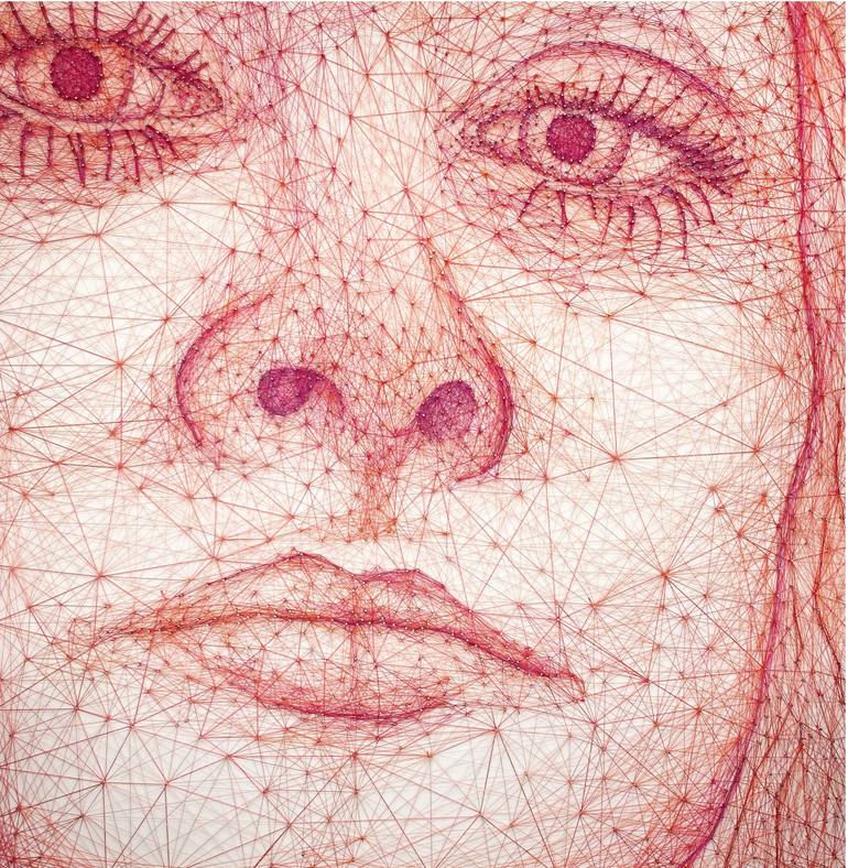 Original Portraiture Portrait Mixed Media by Imogen Morris