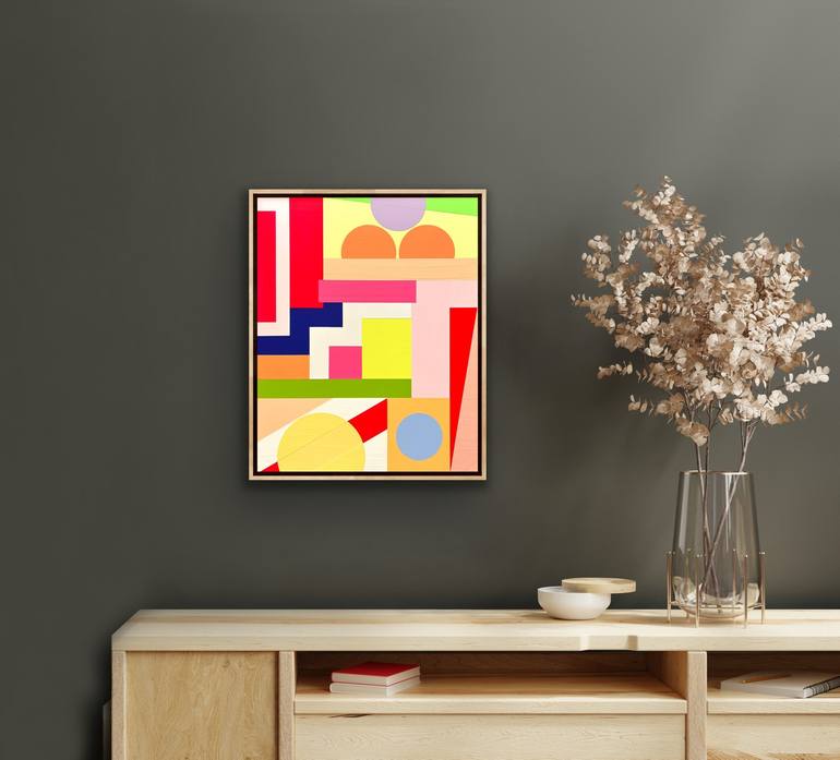 Original Contemporary Abstract Painting by Frederick Geertman