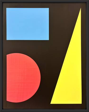 Original Abstract Expressionism Abstract Painting by Frederick Geertman